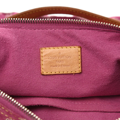 Louis Vuitton Denim Baggy PM Fuchsia 6 of 8