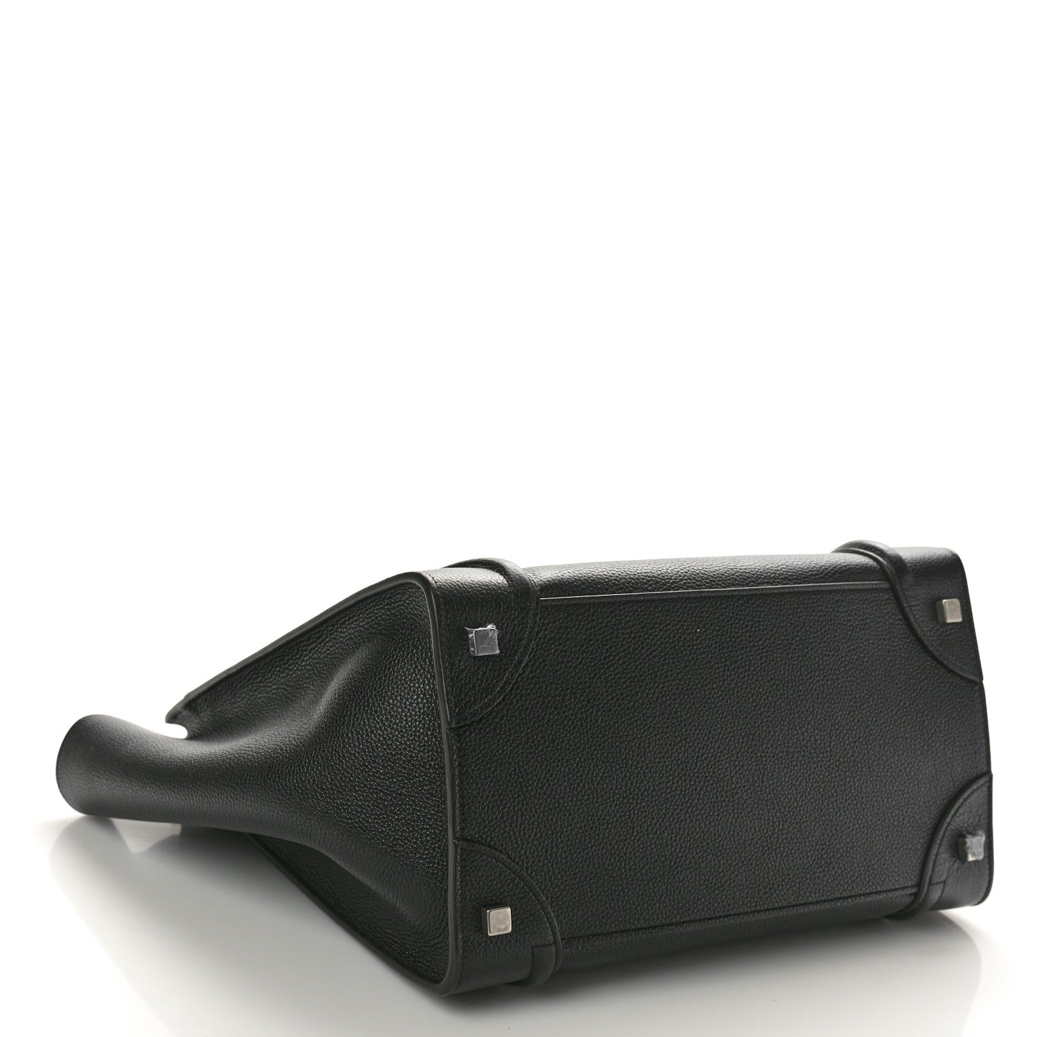 Celine Smooth Calfskin Medium Phantom Luggage Black 4 of 10
