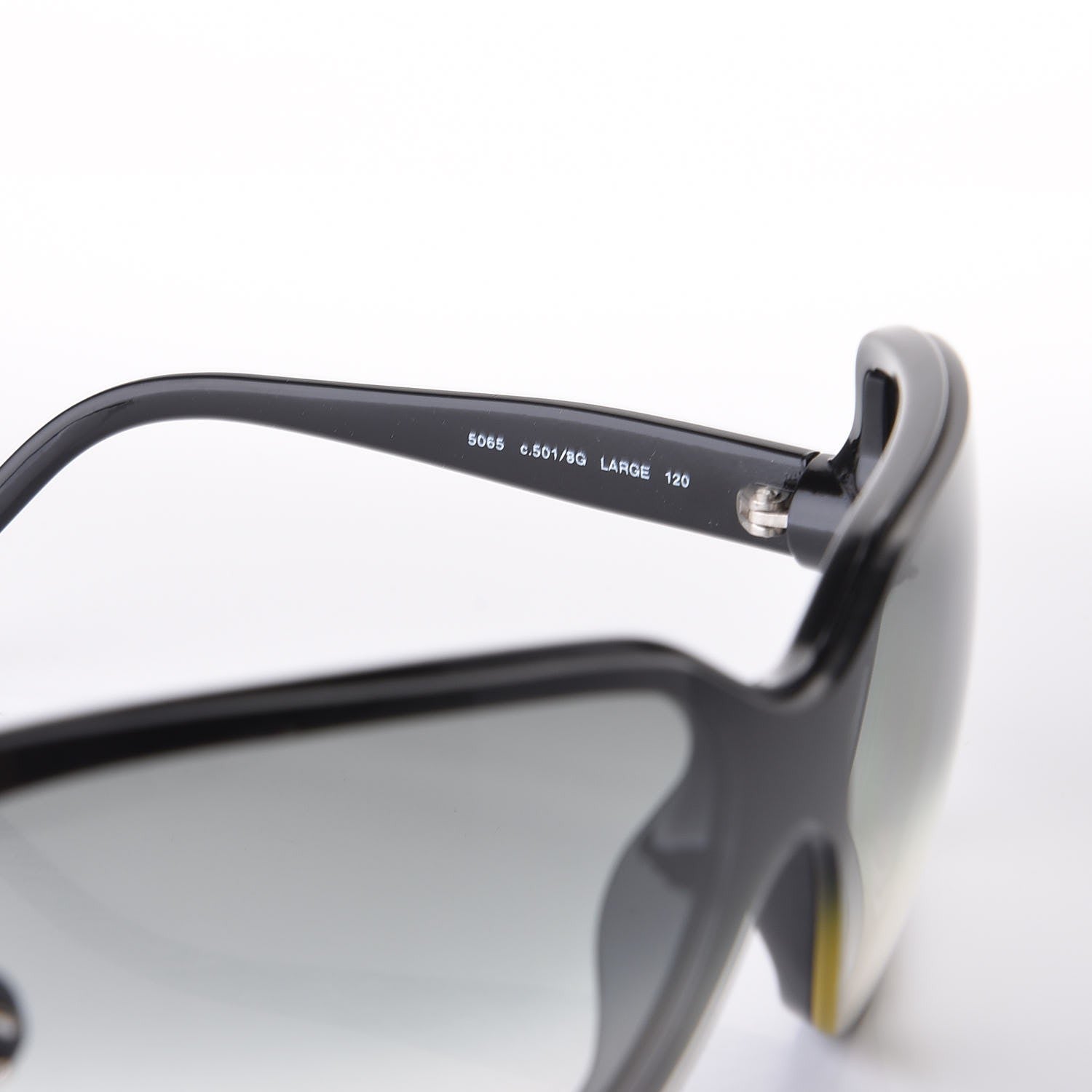 Chanel CC Logo Sunglasses 5065 Black 6 of 7