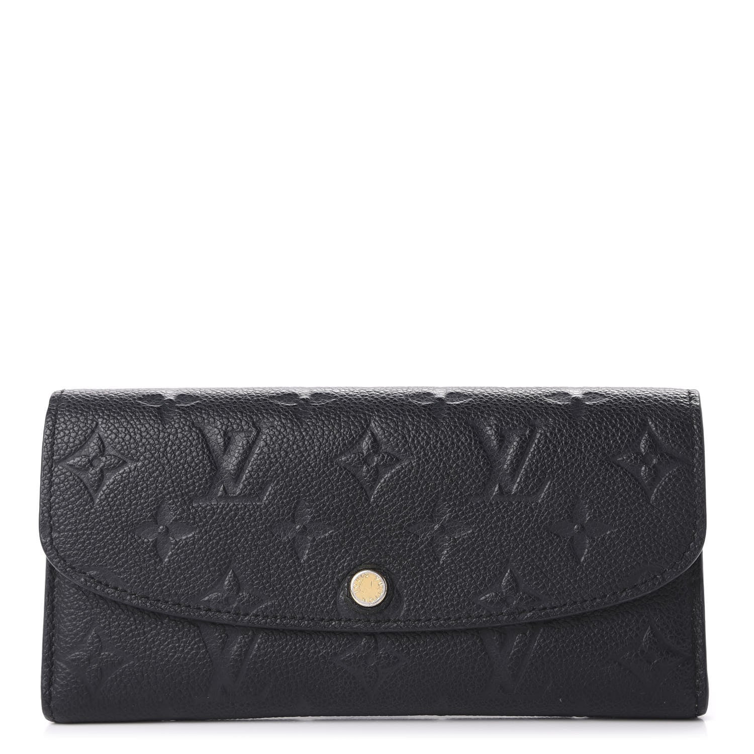 Louis Vuitton Empreinte Emilie Wallet Black Dune 1 of 10