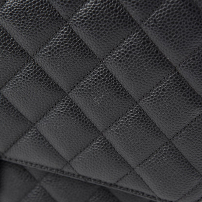 Chanel Caviar Quilted Maxi Double Flap Black 10 of 16