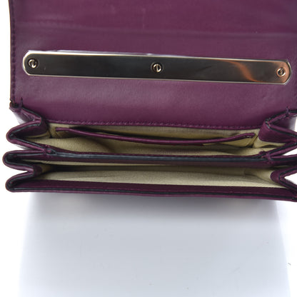 Valentino Garavani Nappa Mini Va Va Voom Shoulder Bag Aubergine 7 of 9