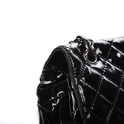 Chanel Vinyl Quilted In the Business Flap Bag Black 7 of 13
