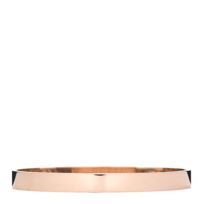 Hermes 18K Rose Gold Diamond PM Collier De Chien Bracelet SH 3 of 5