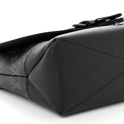 Louis Vuitton Monogram Eclipse Saumur Messenger NV Black 8 of 10