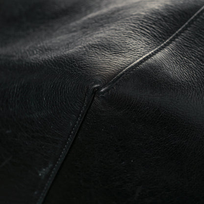 Celine Calfskin Large Clasp Cabas Black 6 of 19