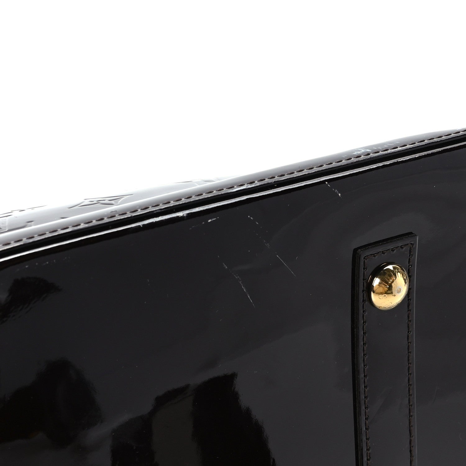 Louis Vuitton Vernis Alma GM Amarante 10 of 12