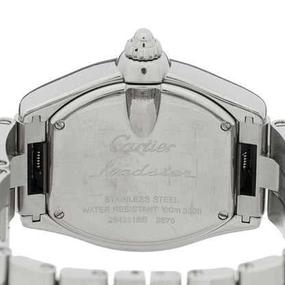 Cartier Stainless Steel 31mm Roadster Quartz Watch Pink 4 of 4