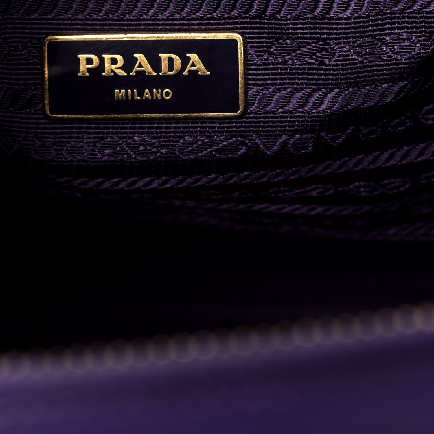 Prada Saffiano Medium Galleria Double Zip Tote Viola 6 of 9