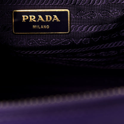 Prada Saffiano Medium Galleria Double Zip Tote Viola 6 of 9