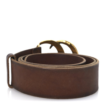 Gucci Faded Calfskin Snake Double G 40mm Belt 90 36 Cuir 2 of 9