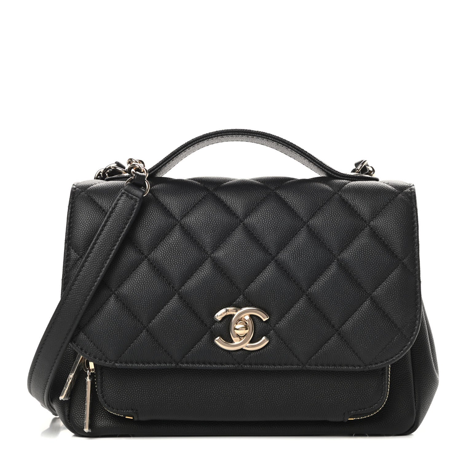 Chanel Caviar Quilted Medium Business Affinity Flap Black 1 of 11