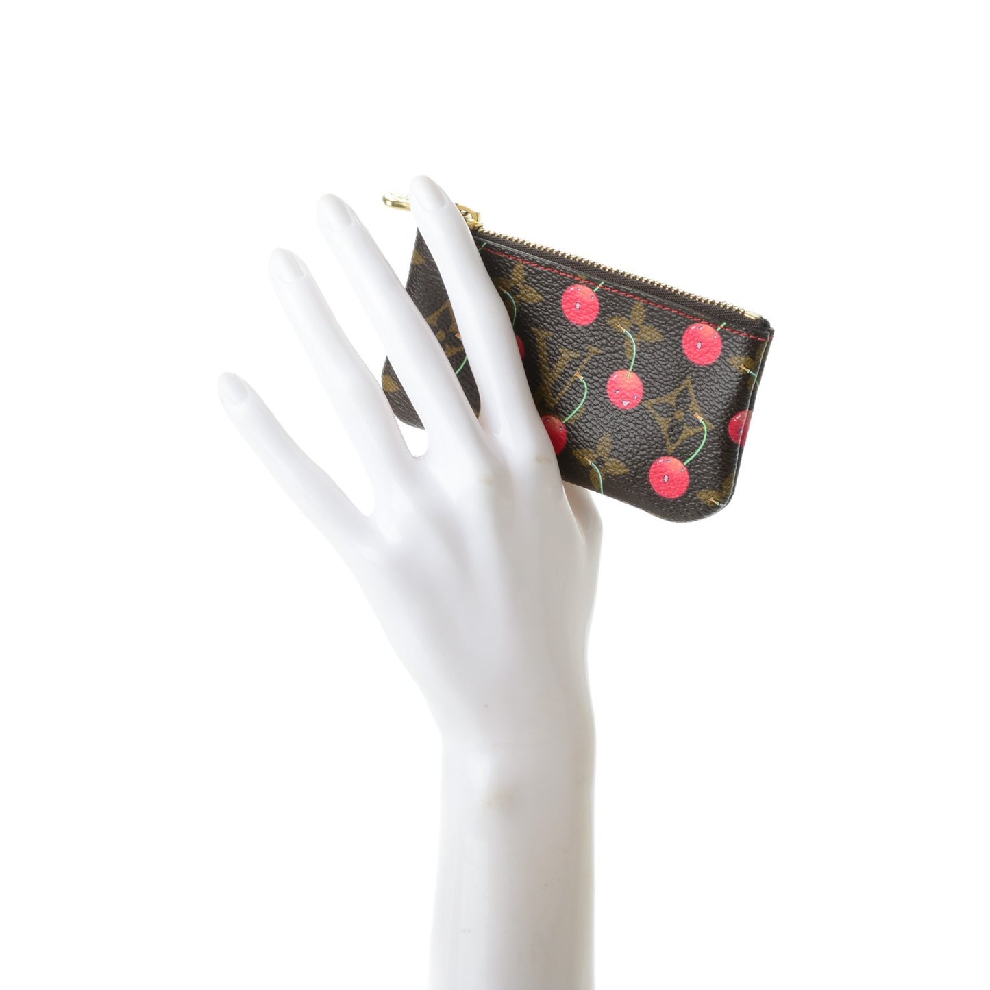 Monogram Cerises Key Pouch