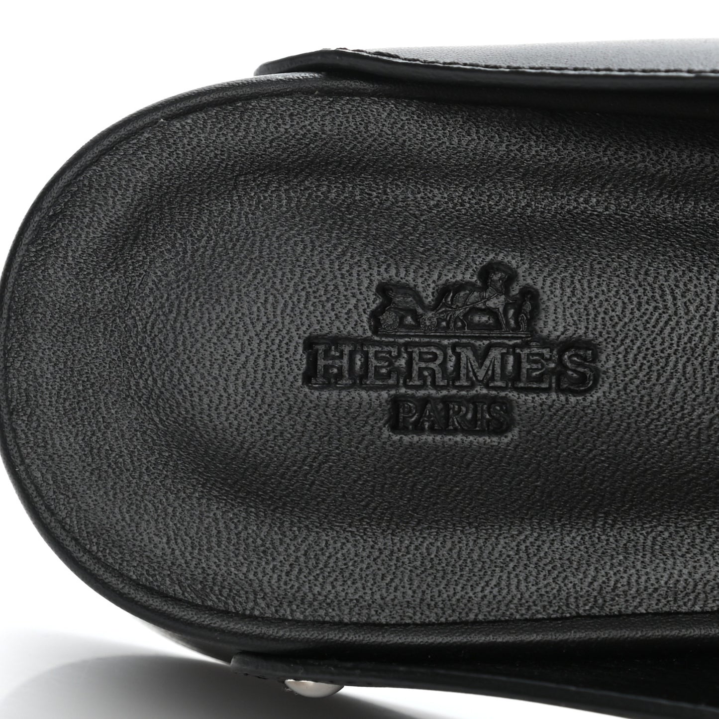Calfskin Calya Mules 40 Black