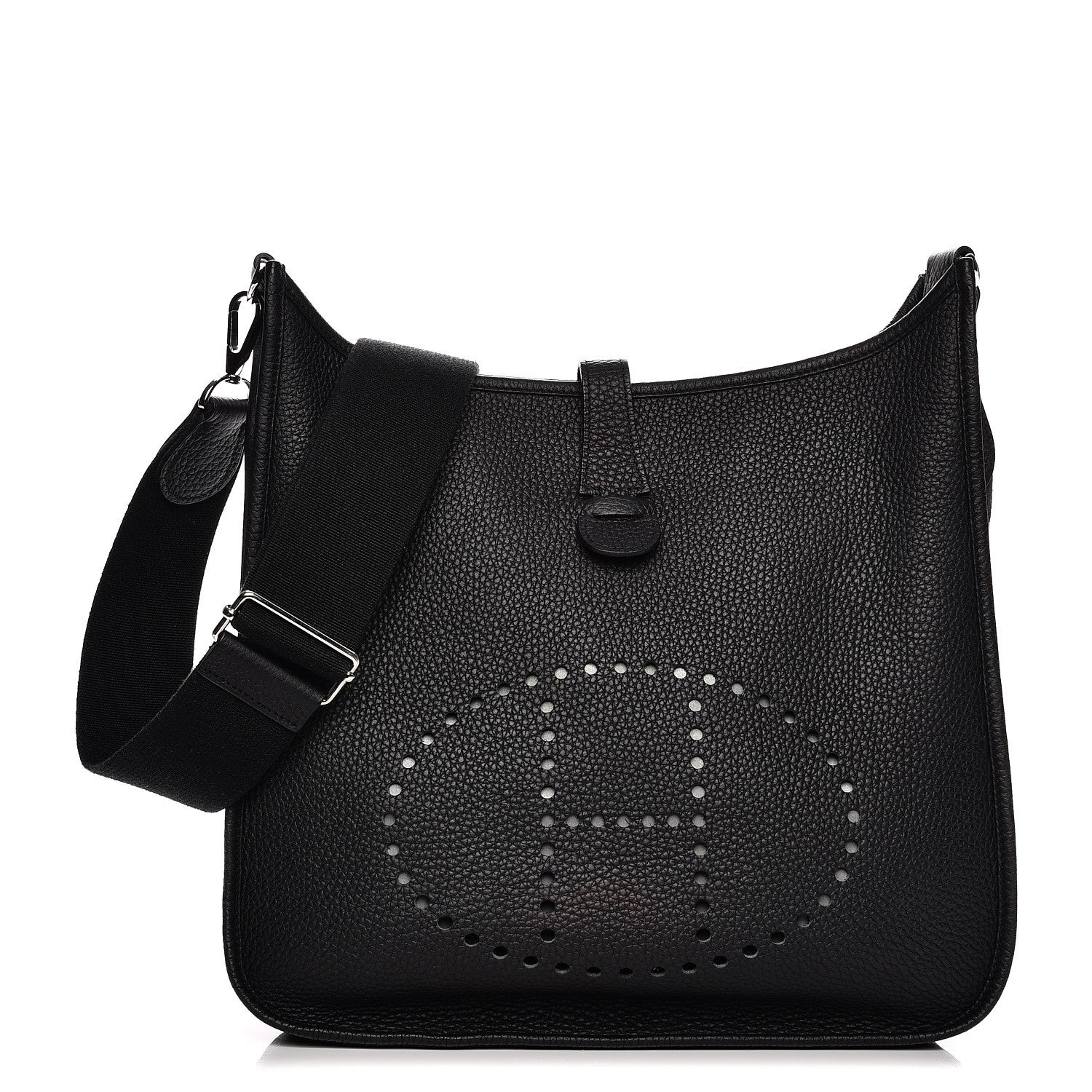 Hermes Taurillon Clemence Evelyne III GM Black 1 of 13