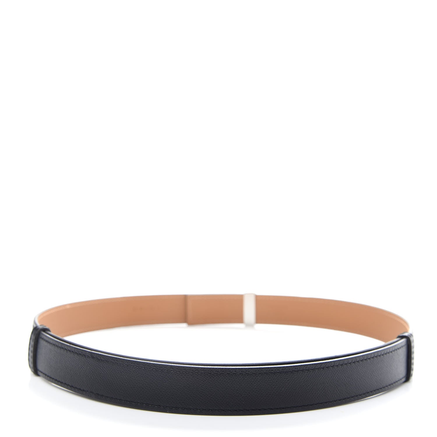 Hermes Madame Calfskin 24mm Collier De Chien Belt Black 2 of 7