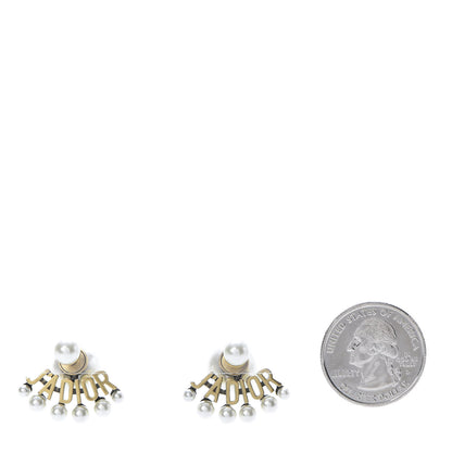 Christian Dior Pearl J'Adior Dior Tribal Earrings 2 of 4
