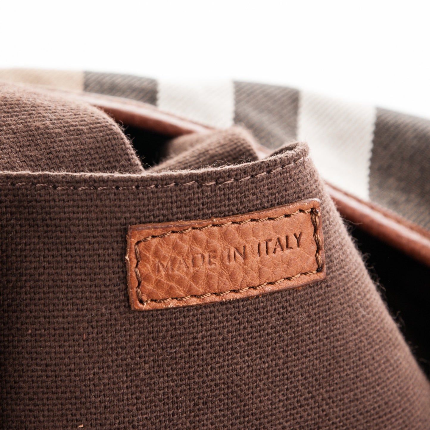 House Check Chain Hobo Tan
