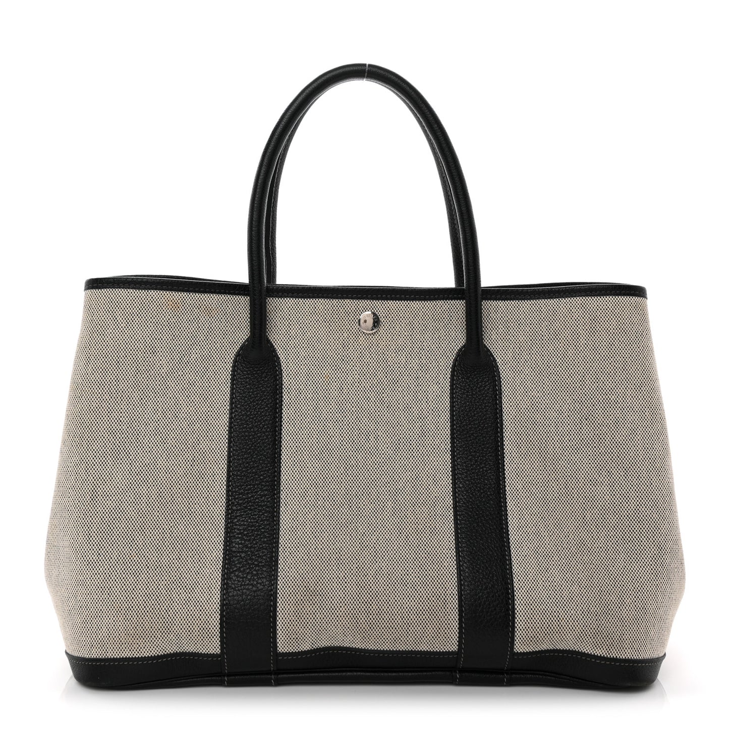 Toile Buffle Skipper Garden Party 36 MM Tote Black