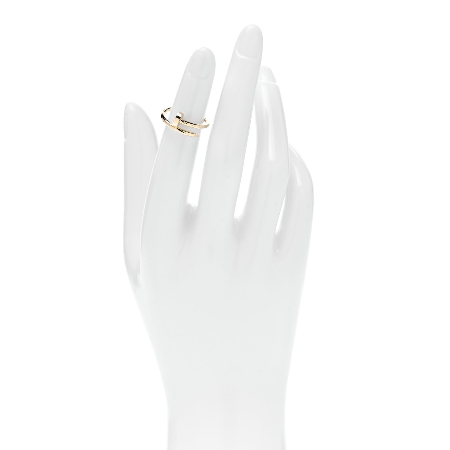 18K Yellow Gold Small Juste Un Clou Ring 48 4.5