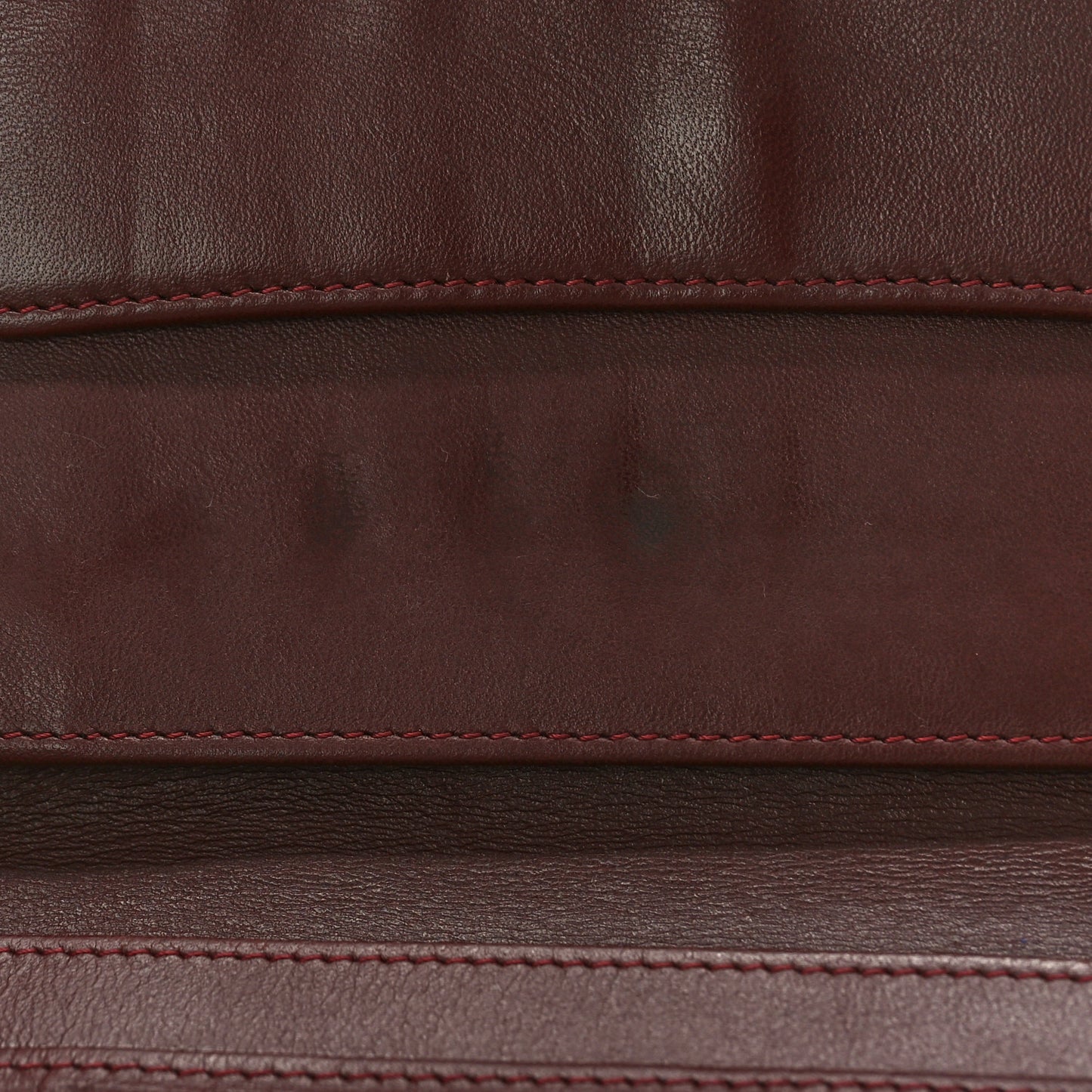 Lambskin Quilted Large Flap Wallet Black