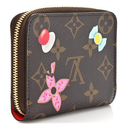 Louis Vuitton Monogram 2024 Christmas Animation Candy Factory Zippy Coin Purse Candy Red 3 of 7