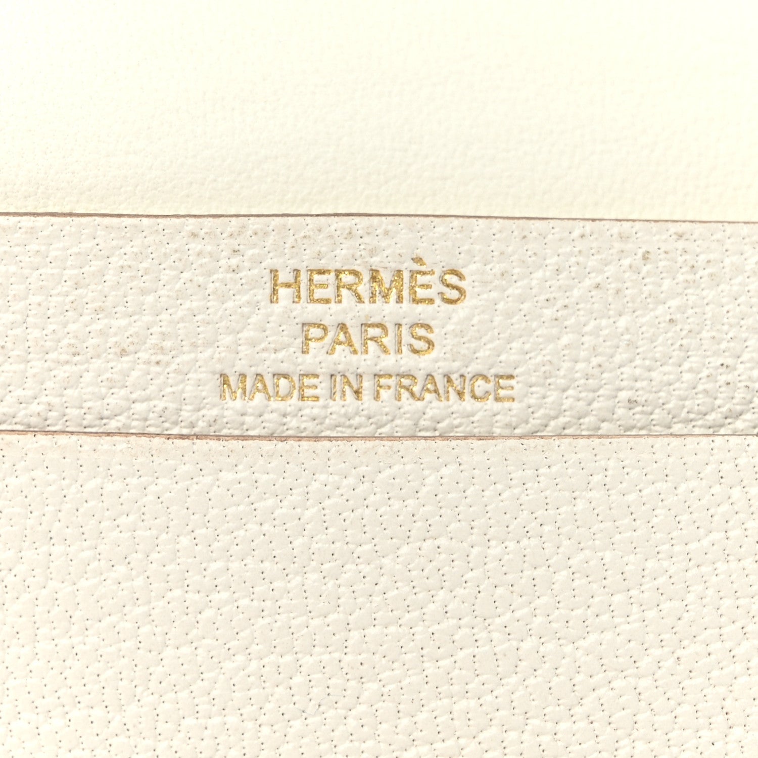 Hermes Chevre Mysore Bearn Card Holder Wallet Mushroom 7 of 11