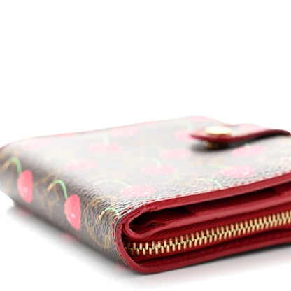 Louis Vuitton Monogram Cerises Compact Zippe Wallet 7 of 8