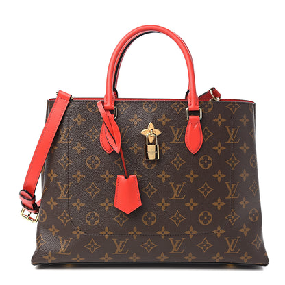 Louis Vuitton Monogram Flower Tote Coquelicot 1 of 9