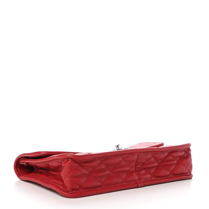 Chanel Caviar Quilted Large French Riviera Flap Red 4 of 10