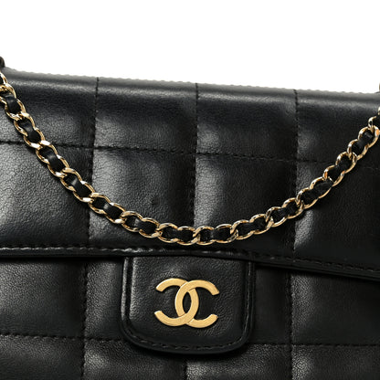 Chanel Lambskin Quilted Mini Chocolate Bar Flap Black 8 of 10