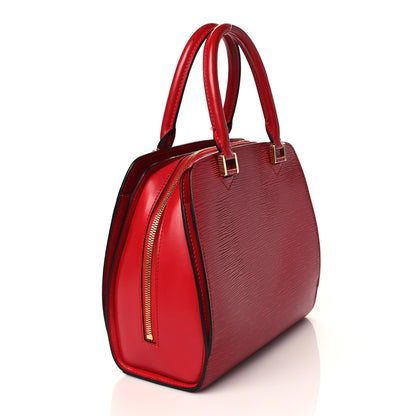 Louis Vuitton Epi Pont-Neuf Castillan Red 2 of 8
