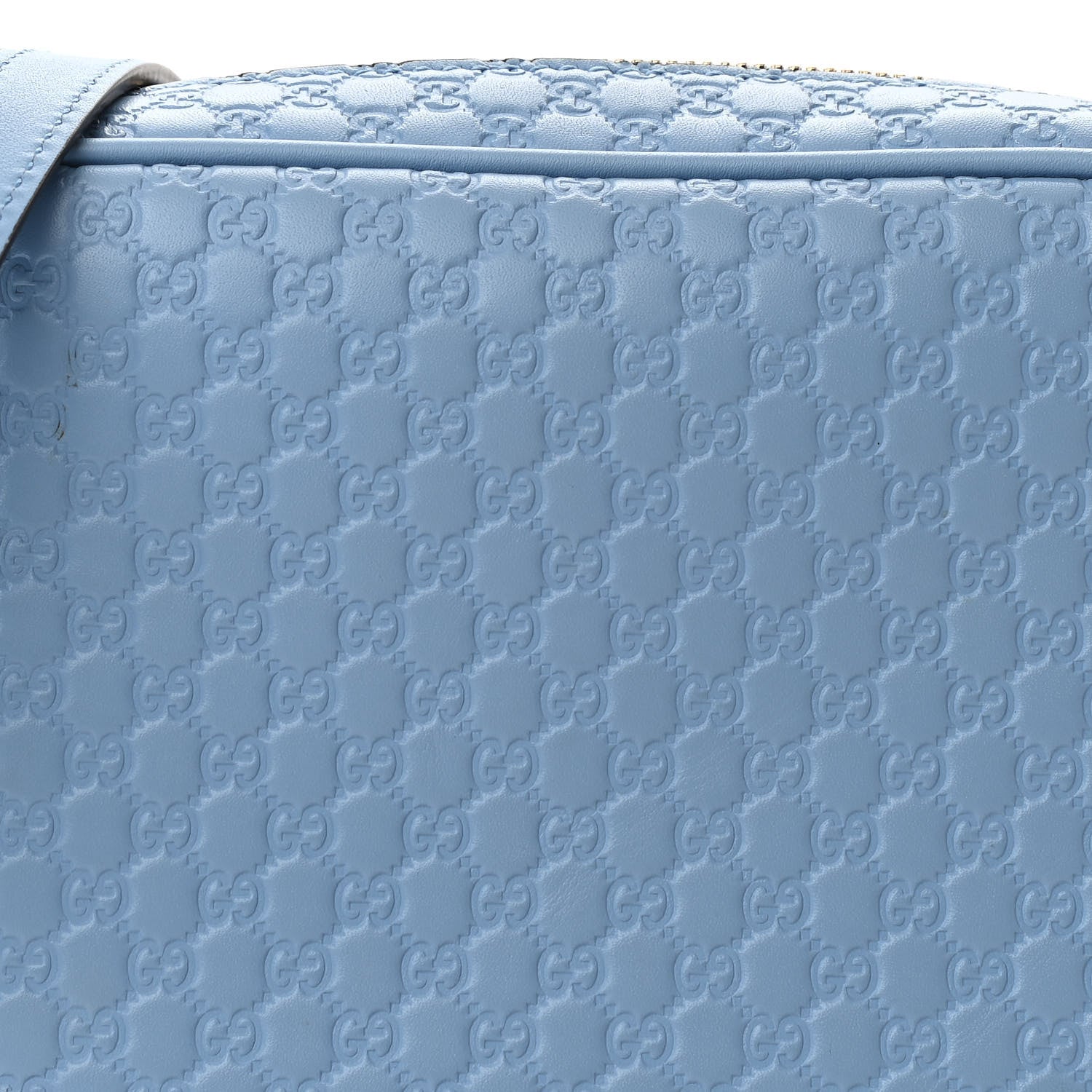 Gucci Microguccissima Mini Bree Messenger Bag Mineral Blue 9 of 14