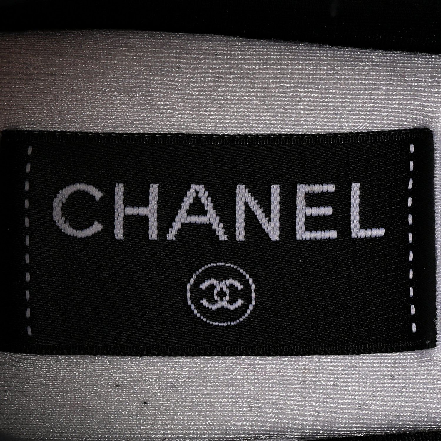 Chanel Suede Calfskin Nylon Grosgrain CC Sneakers 38.5 Black 9 of 11