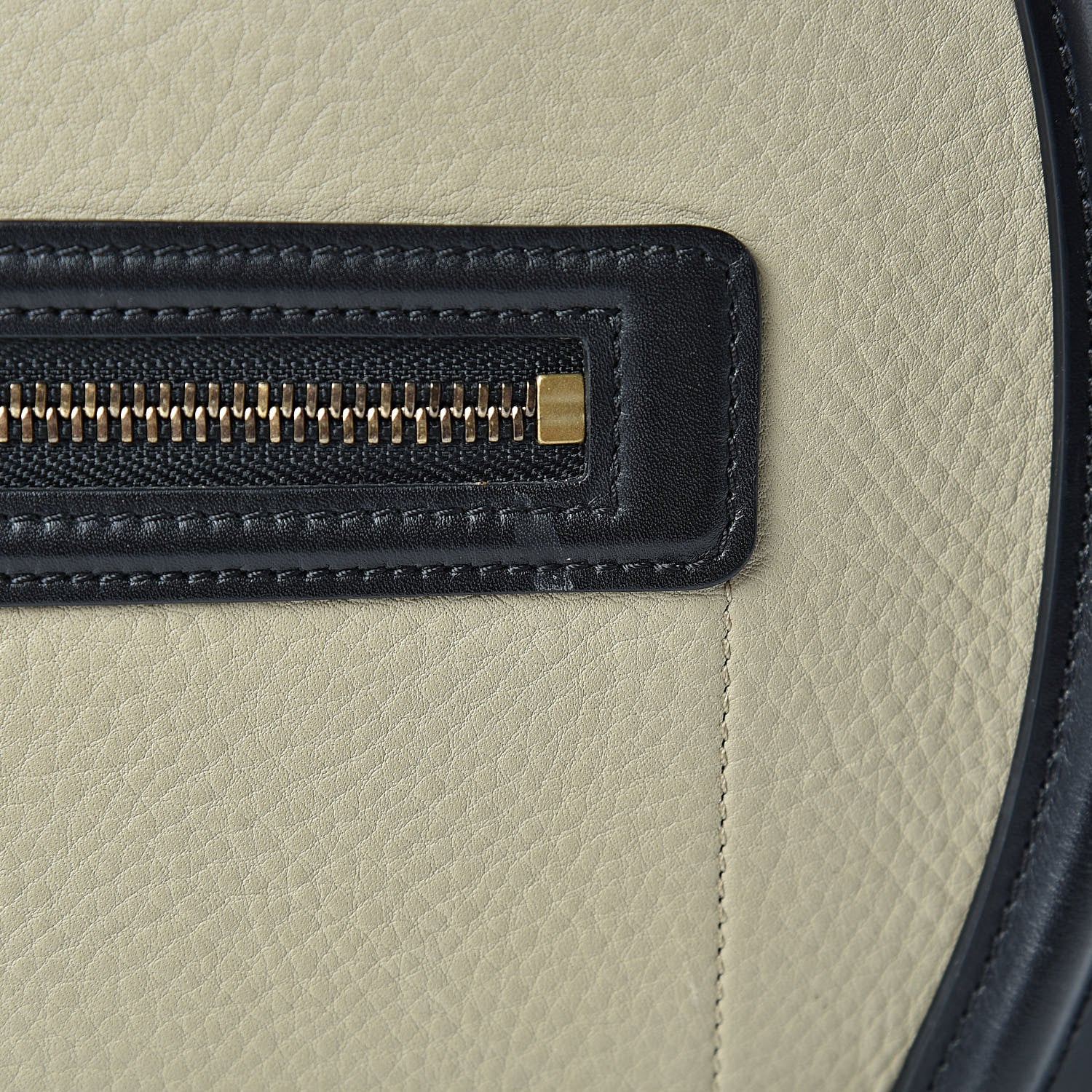 Celine Elephant Calfskin Mini Tri-Color Luggage Beige 15 of 18