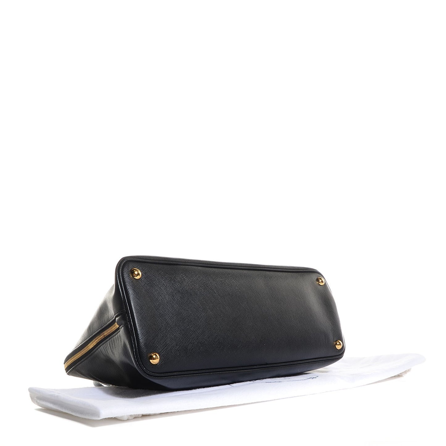 Saffiano Lux Medium Promenade Tote Black