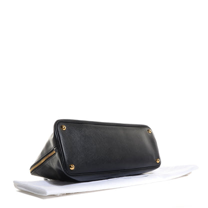 Prada Saffiano Lux Medium Promenade Tote Black 4 of 10