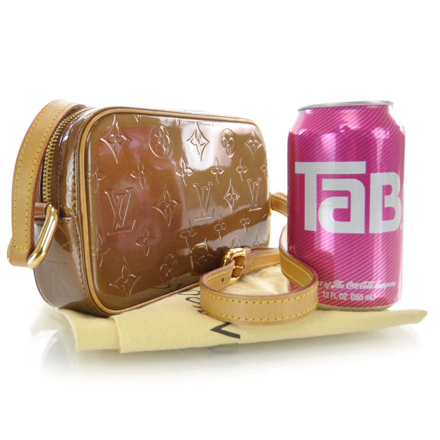 Louis Vuitton Vernis Christie MM Bronze 3 of 7