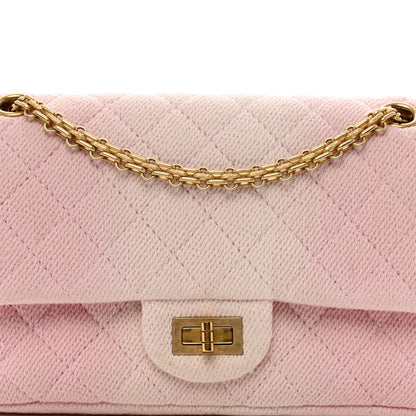 Chanel Ombre Denim Quilted 2.55 Reissue 225 Flap Pink 5 of 12