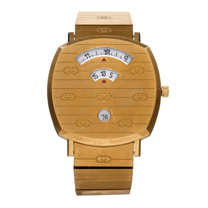 Gucci Stainless Steel 38mm Grip Quartz Watch Gold 1 of 4