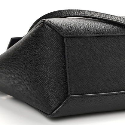 Celine Grained Calfskin Nano Belt Bag Black 9 of 10