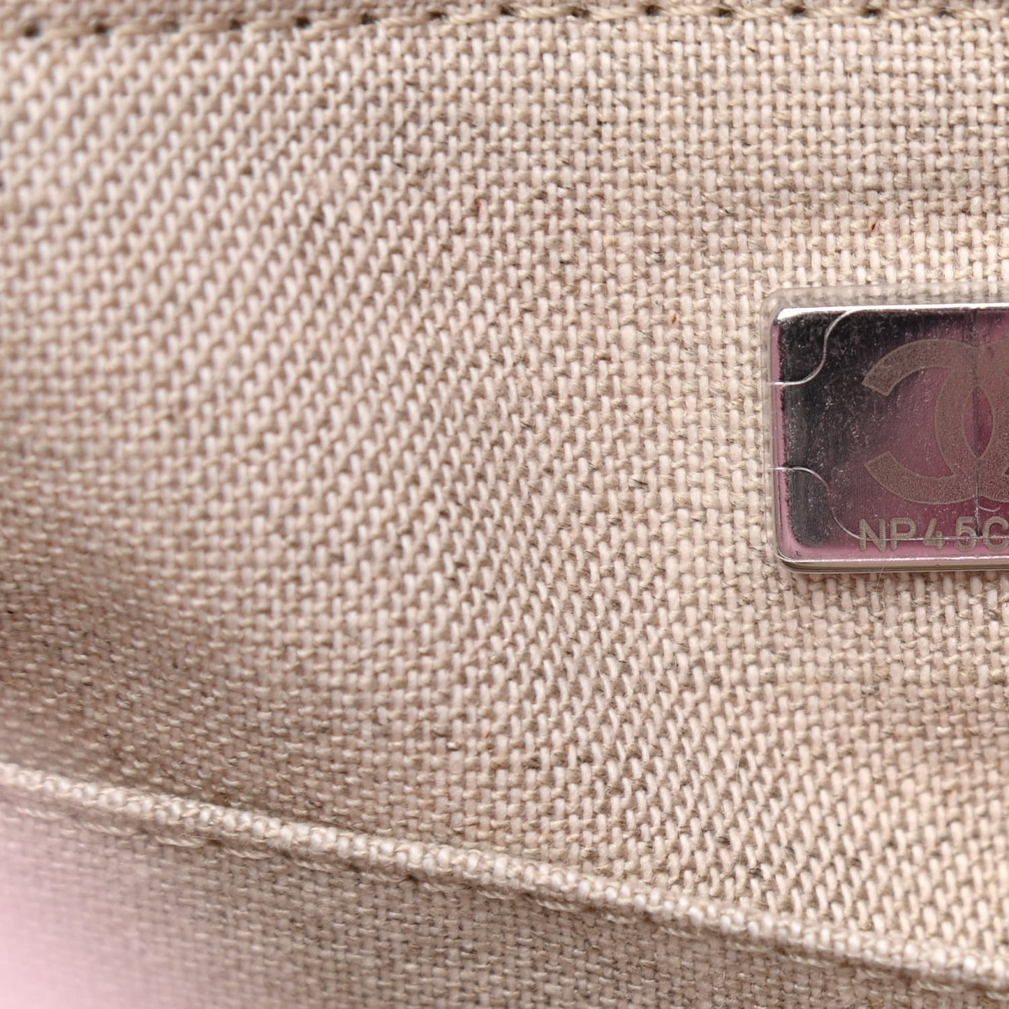 Mixed Fibers Small Deauville Tote Pink