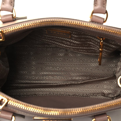 Prada Saffiano Mini Galleria Double Zip Tote Cipria 4 of 4