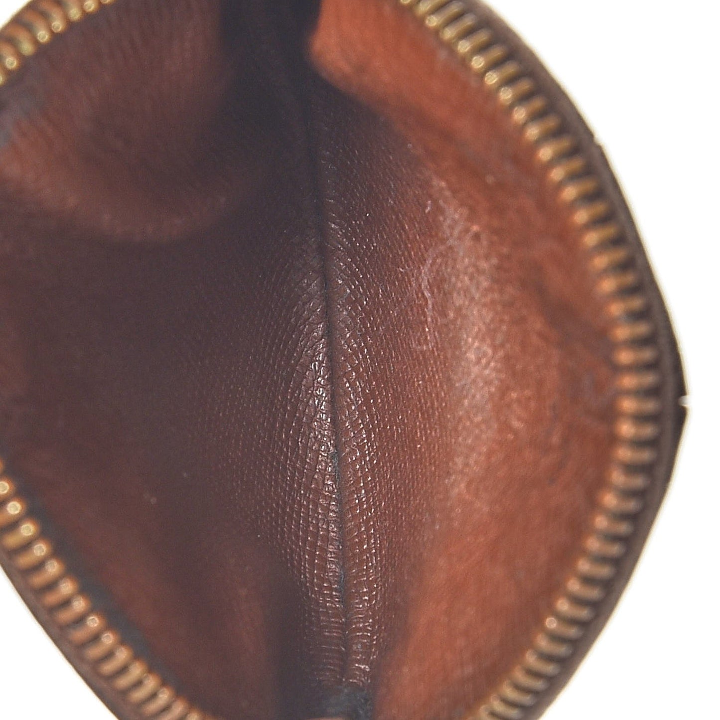 Monogram Round Coin Purse