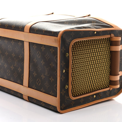 Louis Vuitton Monogram Sac Chien 40 Pet Carrier 9 of 10
