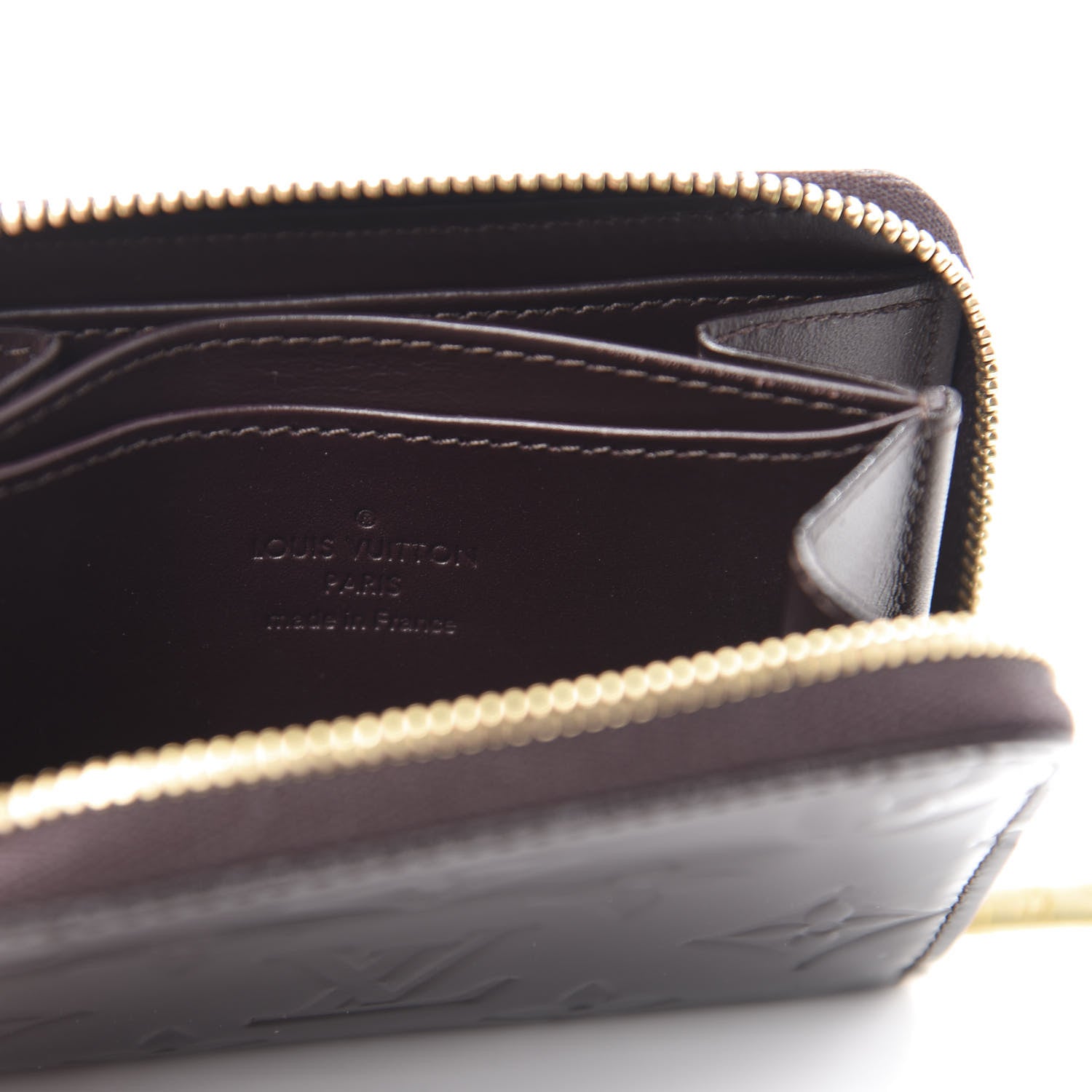 Louis Vuitton Vernis Zippy Coin Purse Wallet Amarante 6 of 9