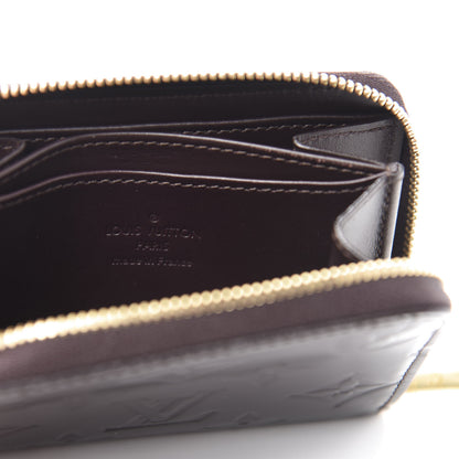 Louis Vuitton Vernis Zippy Coin Purse Wallet Amarante 6 of 9
