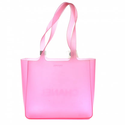 Chanel Jelly Rubber Small Tote Pink 3 of 5