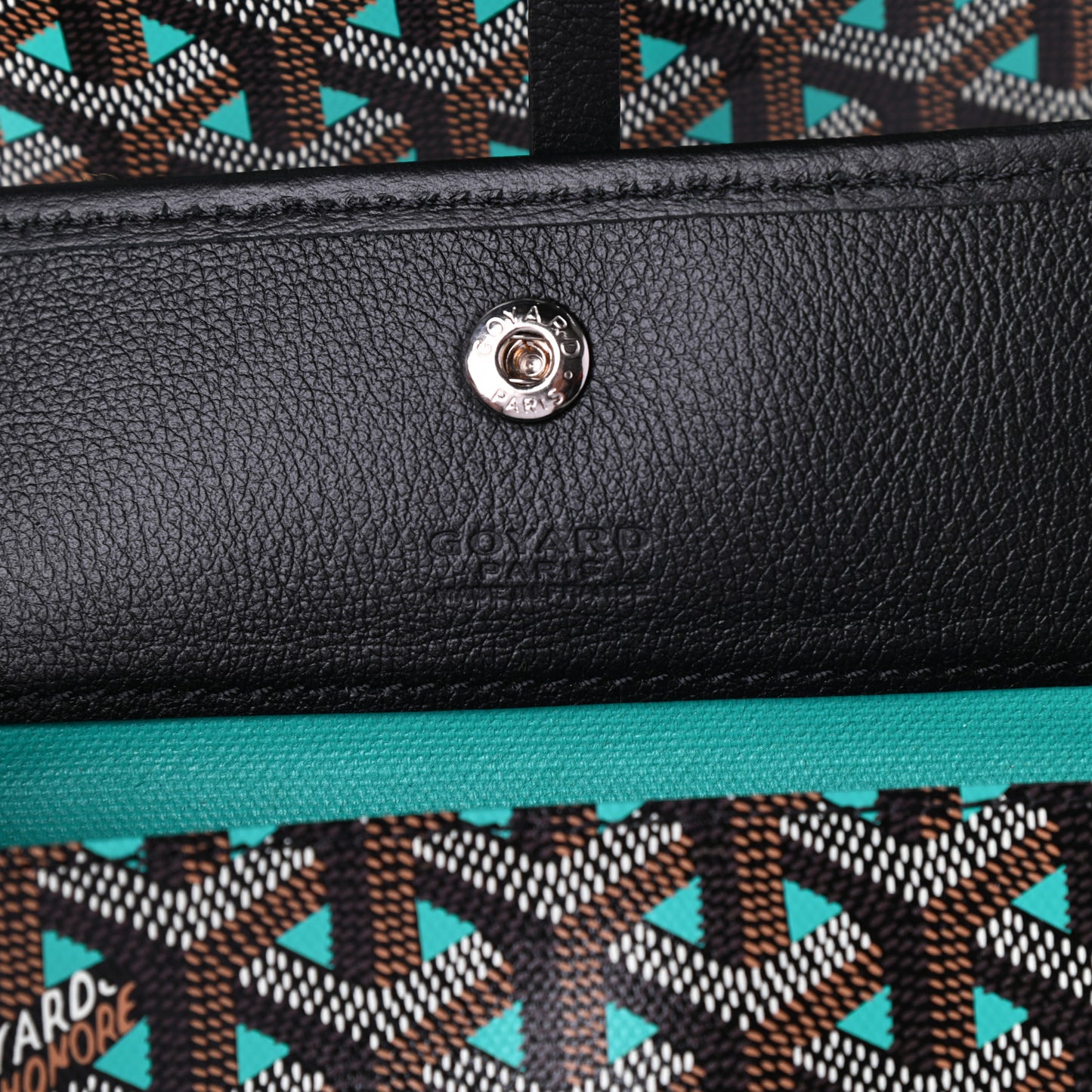 Goyardine Saint Louis Claire Voie PM Black Blue