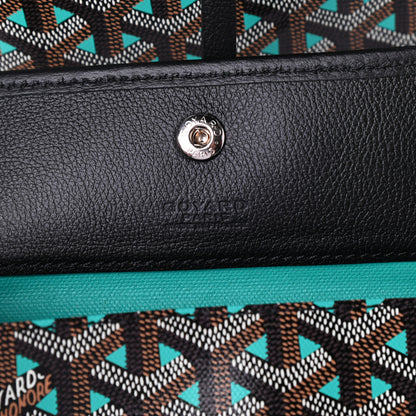 Goyard Goyardine Saint Louis Claire Voie PM Black Blue 6 of 9